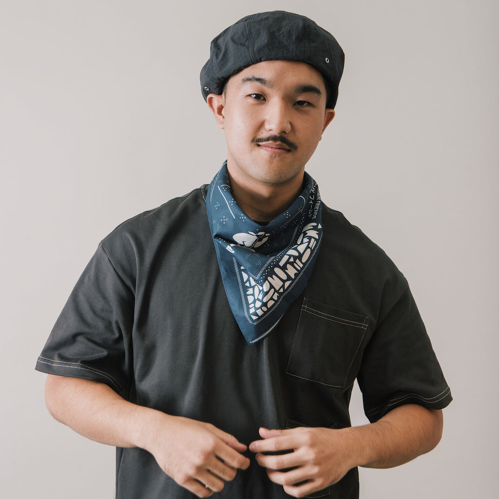WAKAIGO X MOUNTAIN FRIENDS (MF) Bandana Scarf