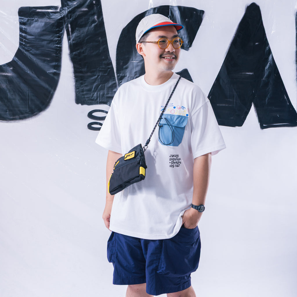 WAKAIGO X JICAF PLUGGY CROSS BODYBAG SLINGBAG
