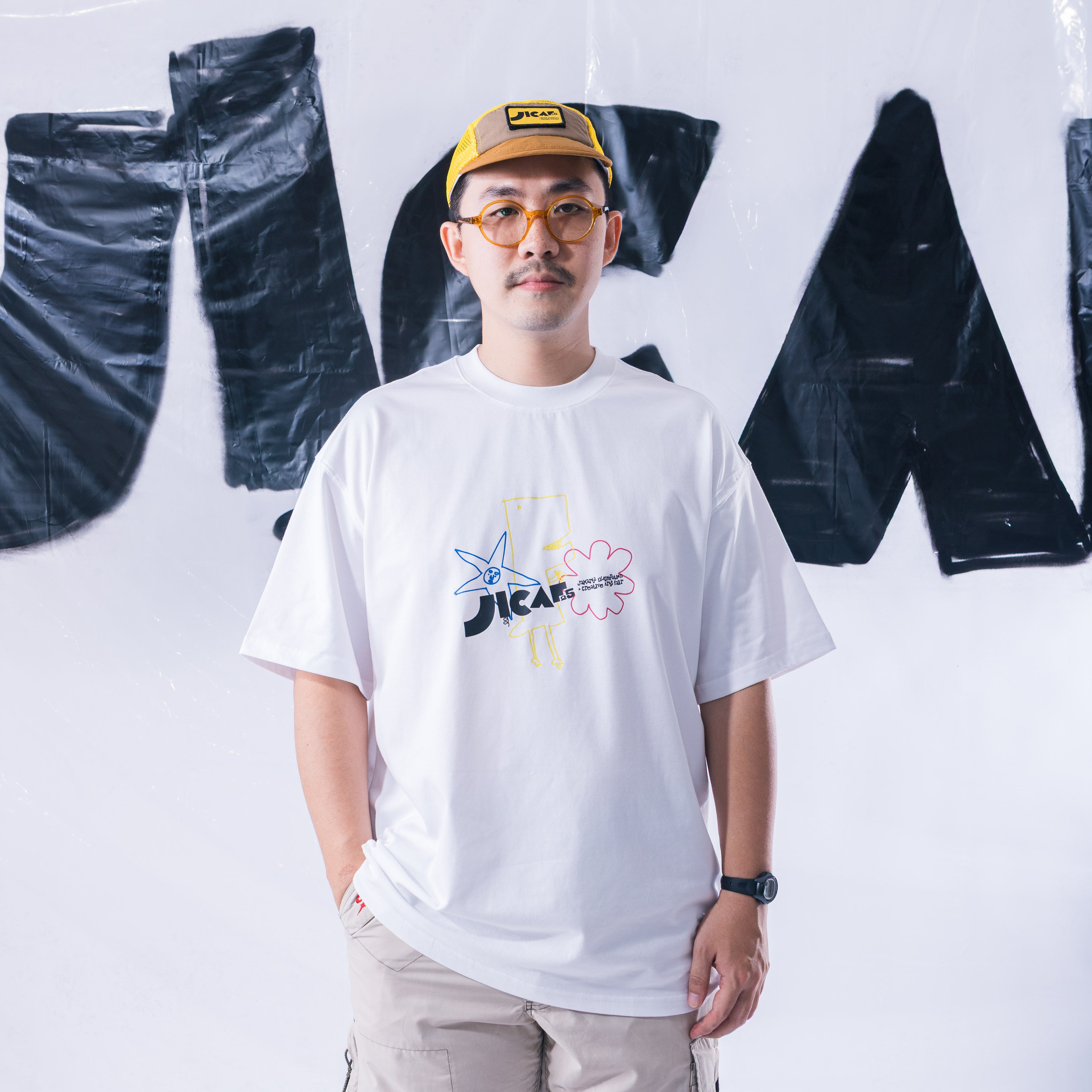 WAKAIGO X JICAF REXX TEES T-SHIRT
