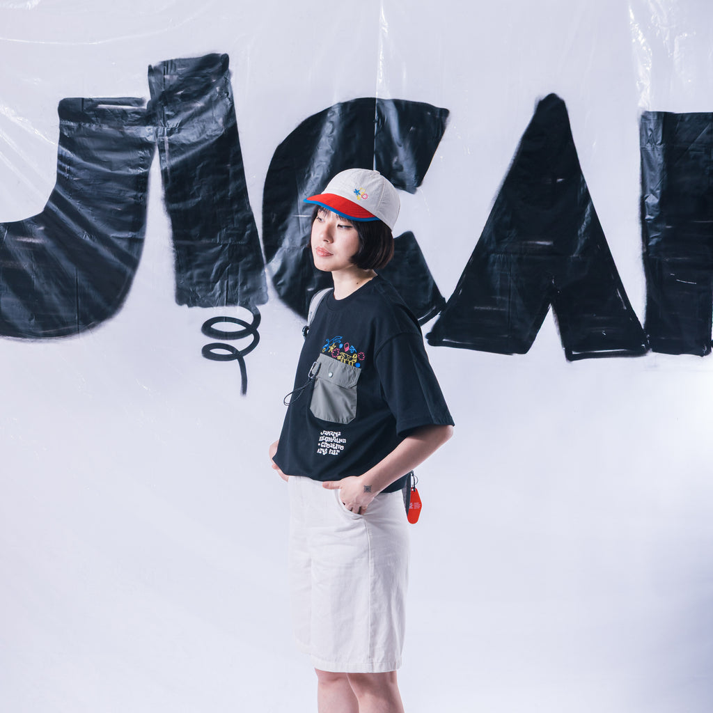 WAKAIGO X JICAF CHIEF POCKET TEES T-SHIRT