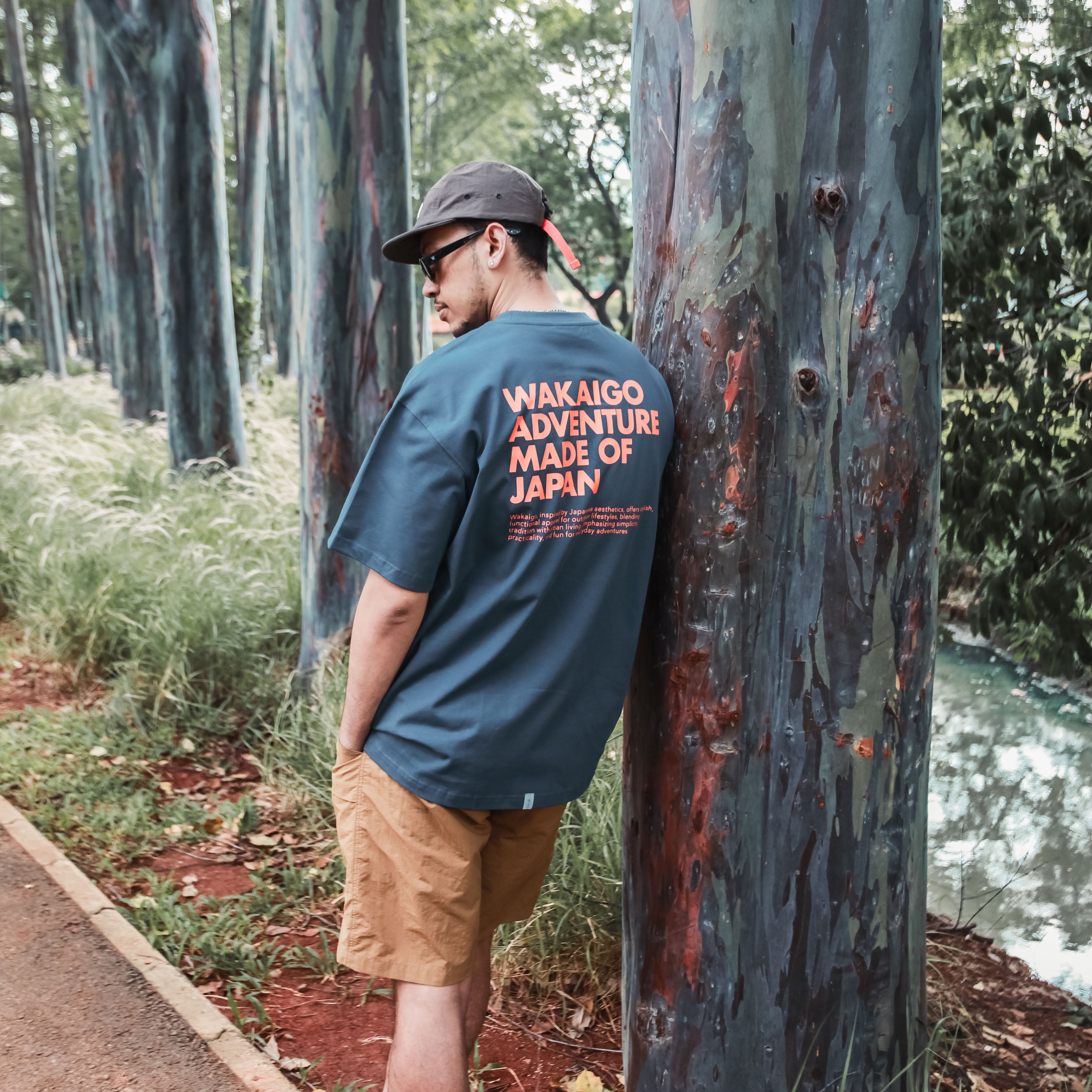 WakaiGo WKGO JP ADVT TEES T-Shirt Kaos Oversize