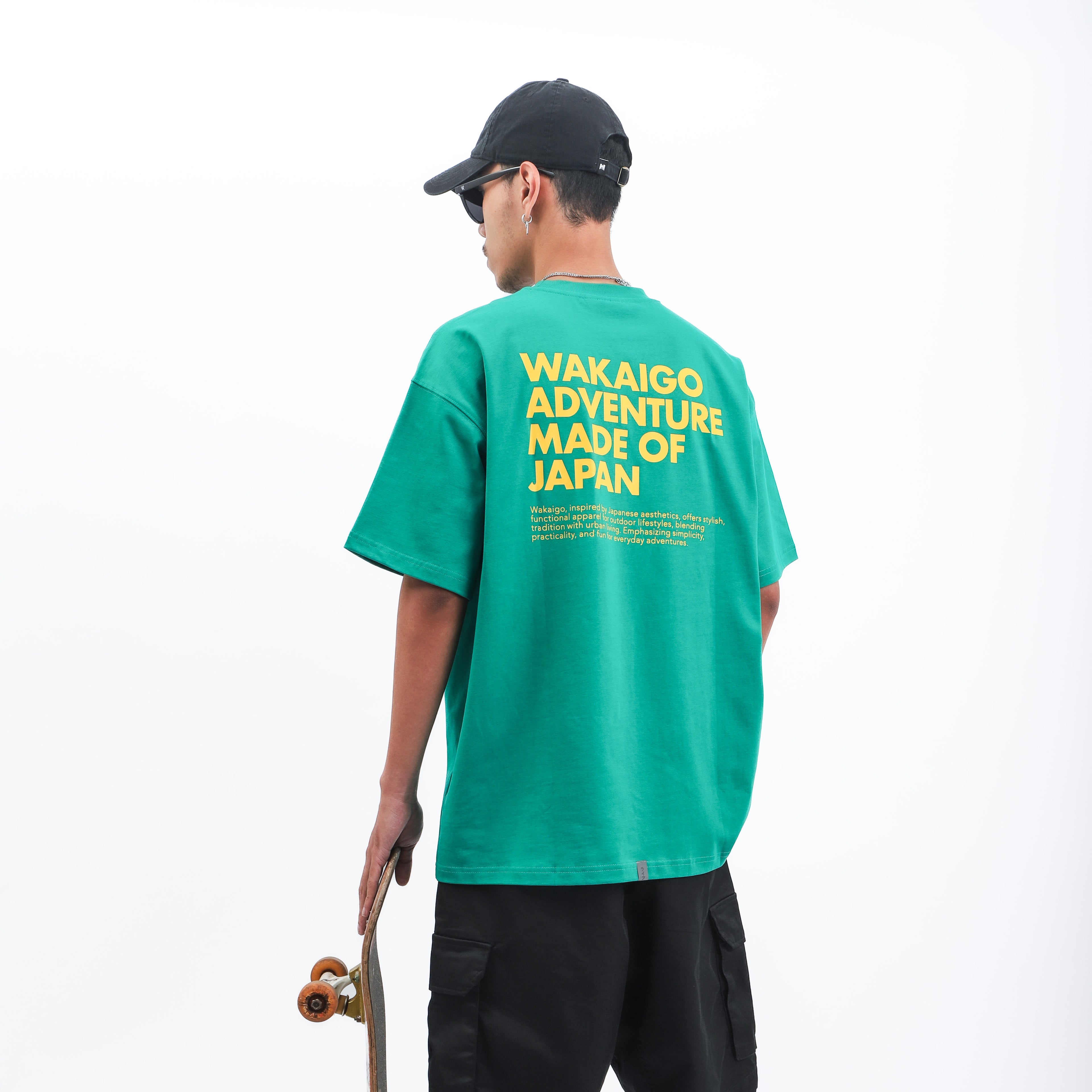 WakaiGo WKGO JP ADVT TEES T-Shirt Kaos Oversize