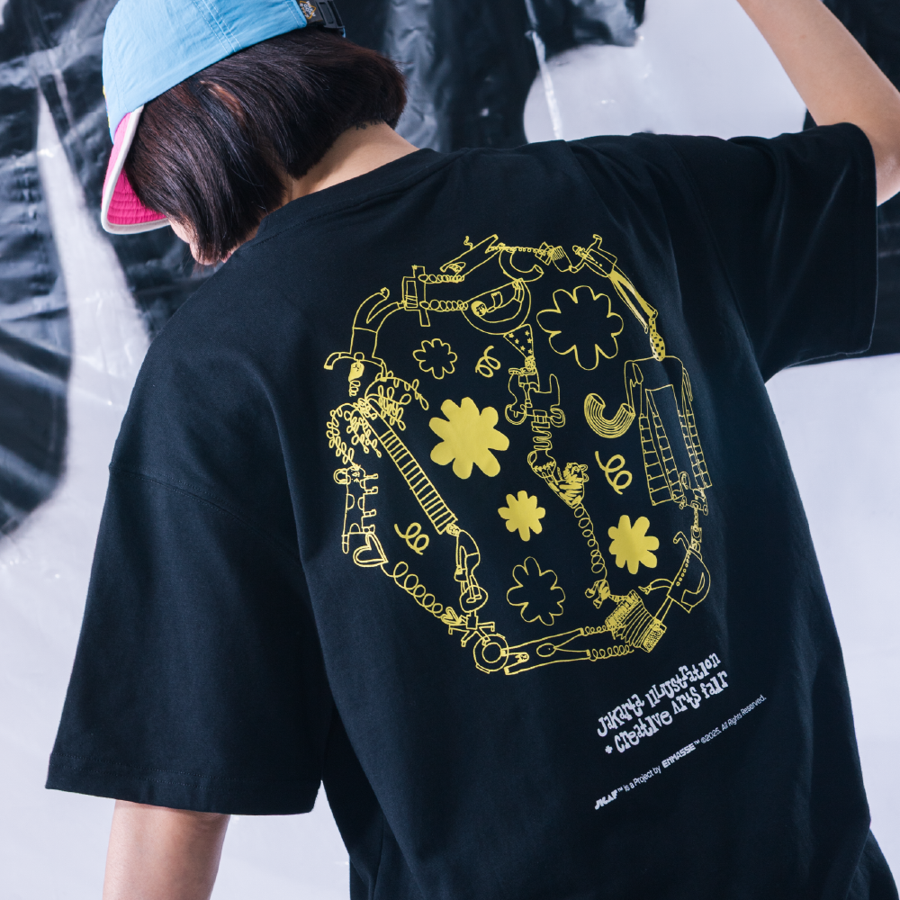 WAKAIGO X JICAF REXX TEES T-SHIRT