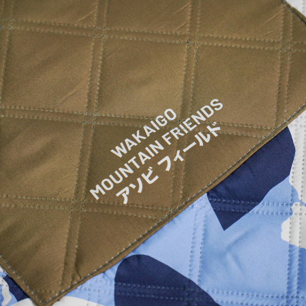 WAKAIGO X MOUNTAIN FRIENDS (MF) Picnic Mat Blanked