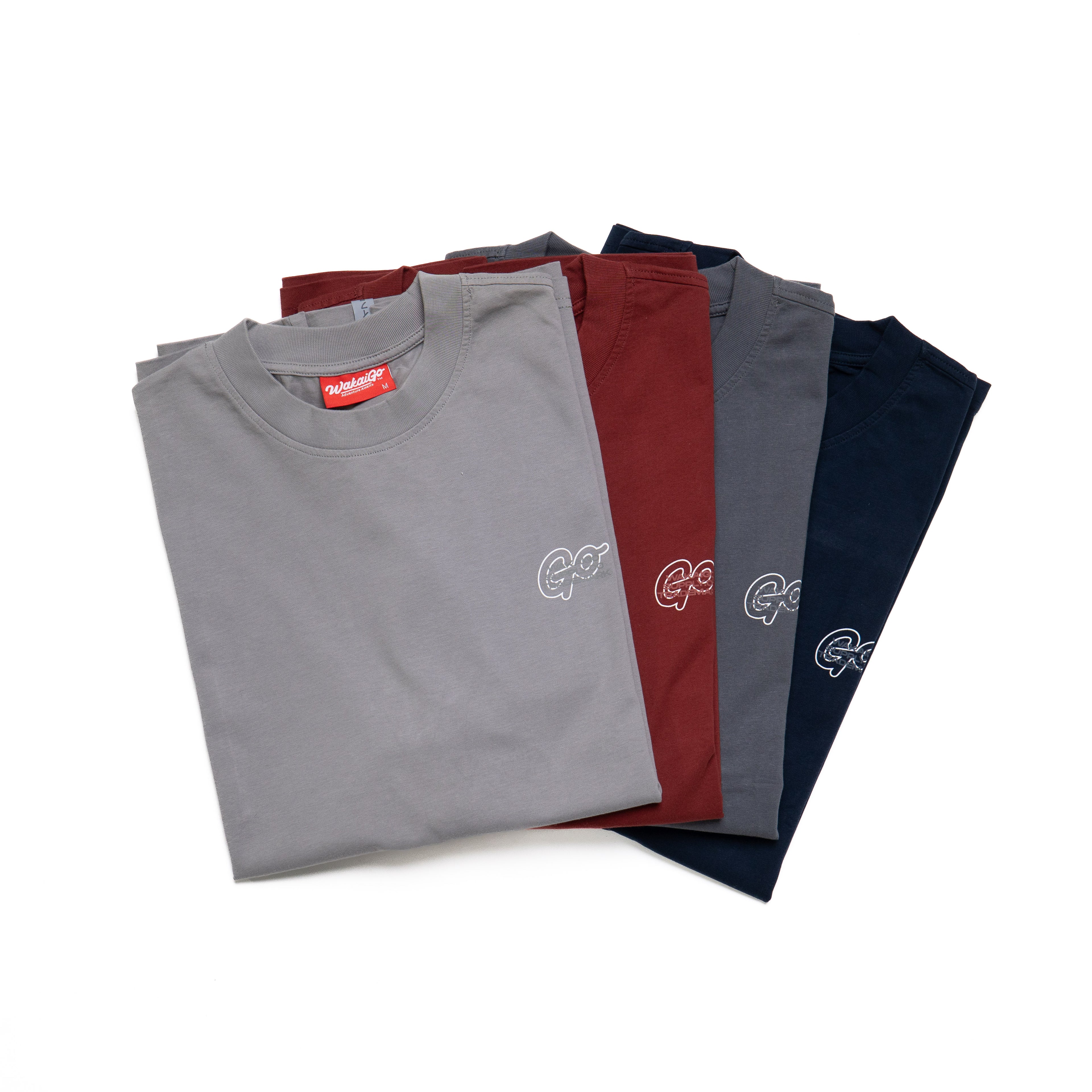 WakaiGo WKGO LETSGO TEES T-Shirt Kaos Oversize