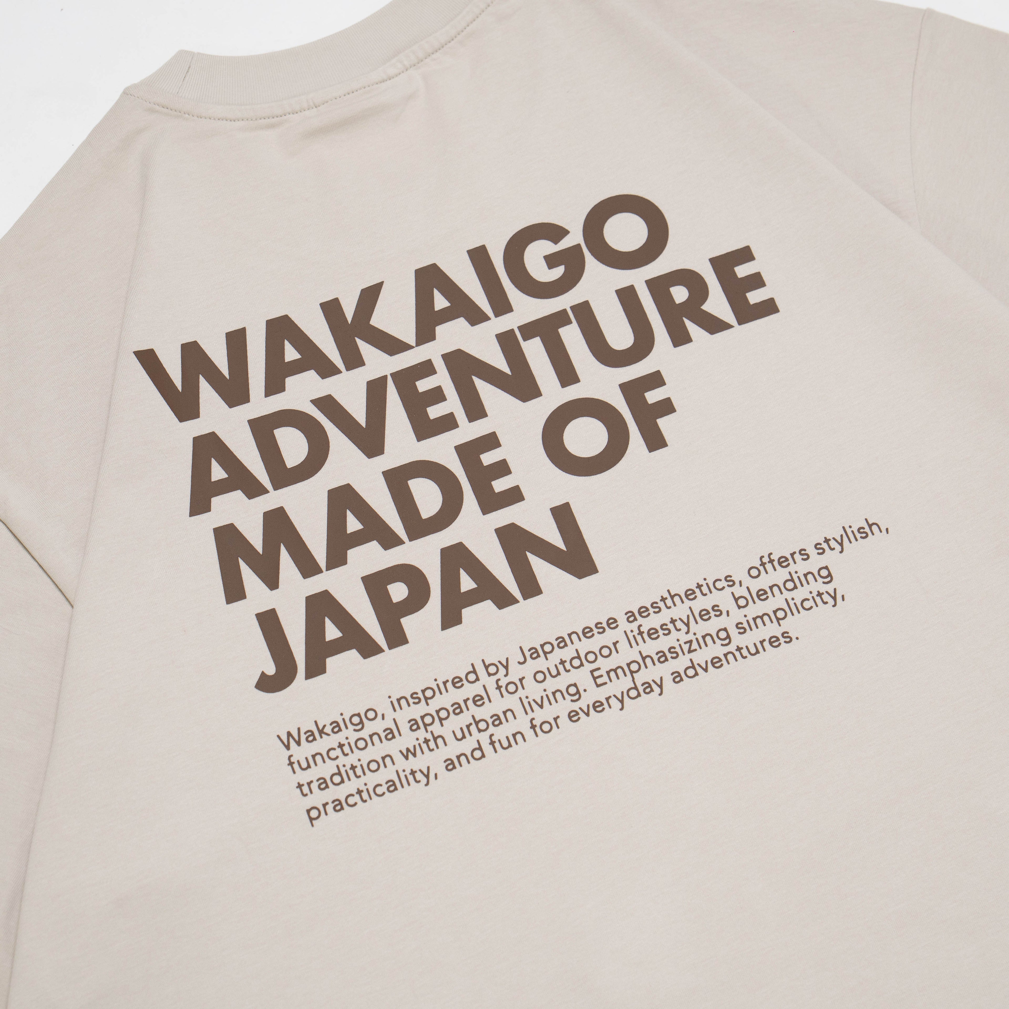WakaiGo WKGO JP ADVT TEES T-Shirt Kaos Oversize