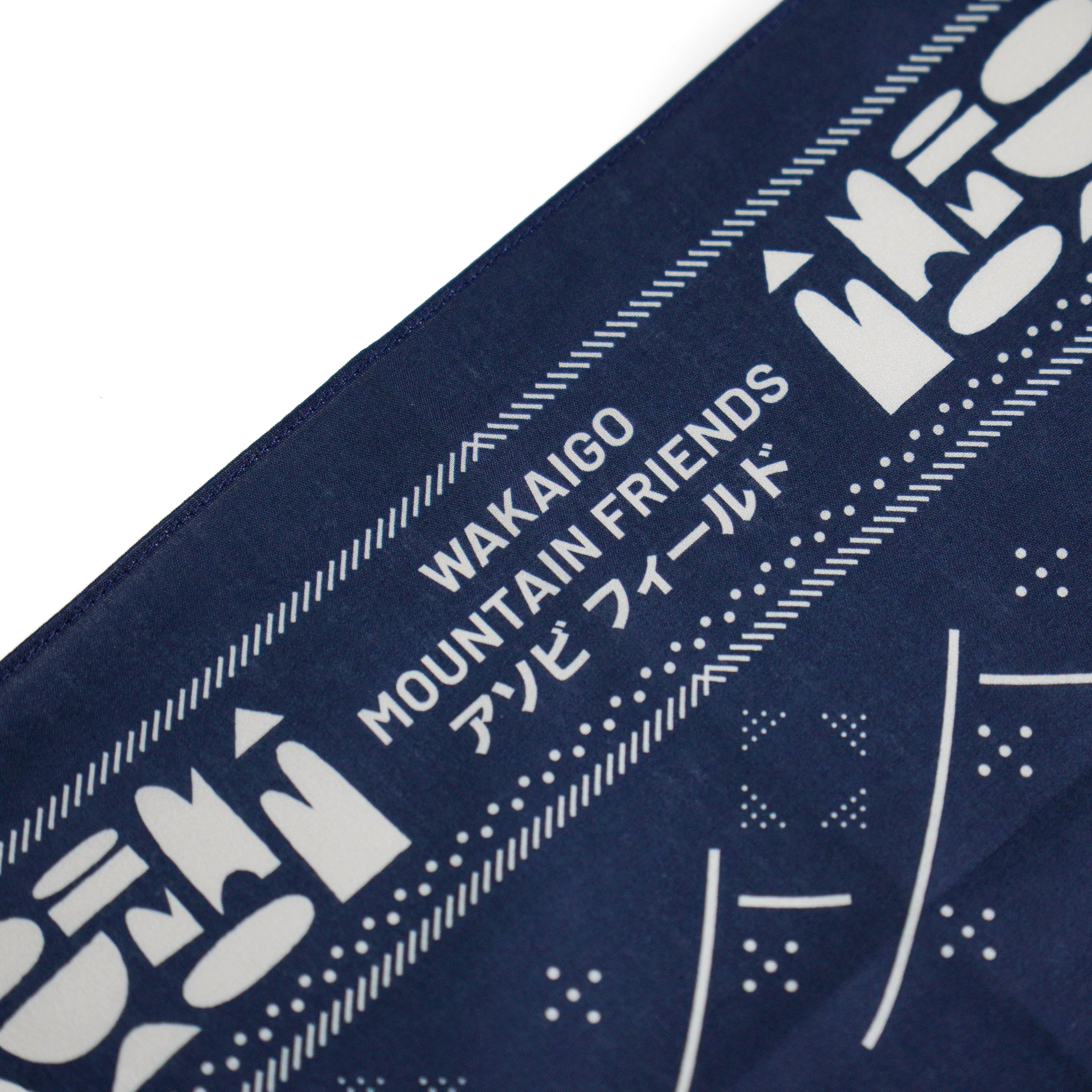 WAKAIGO X MOUNTAIN FRIENDS (MF) Bandana Scarf