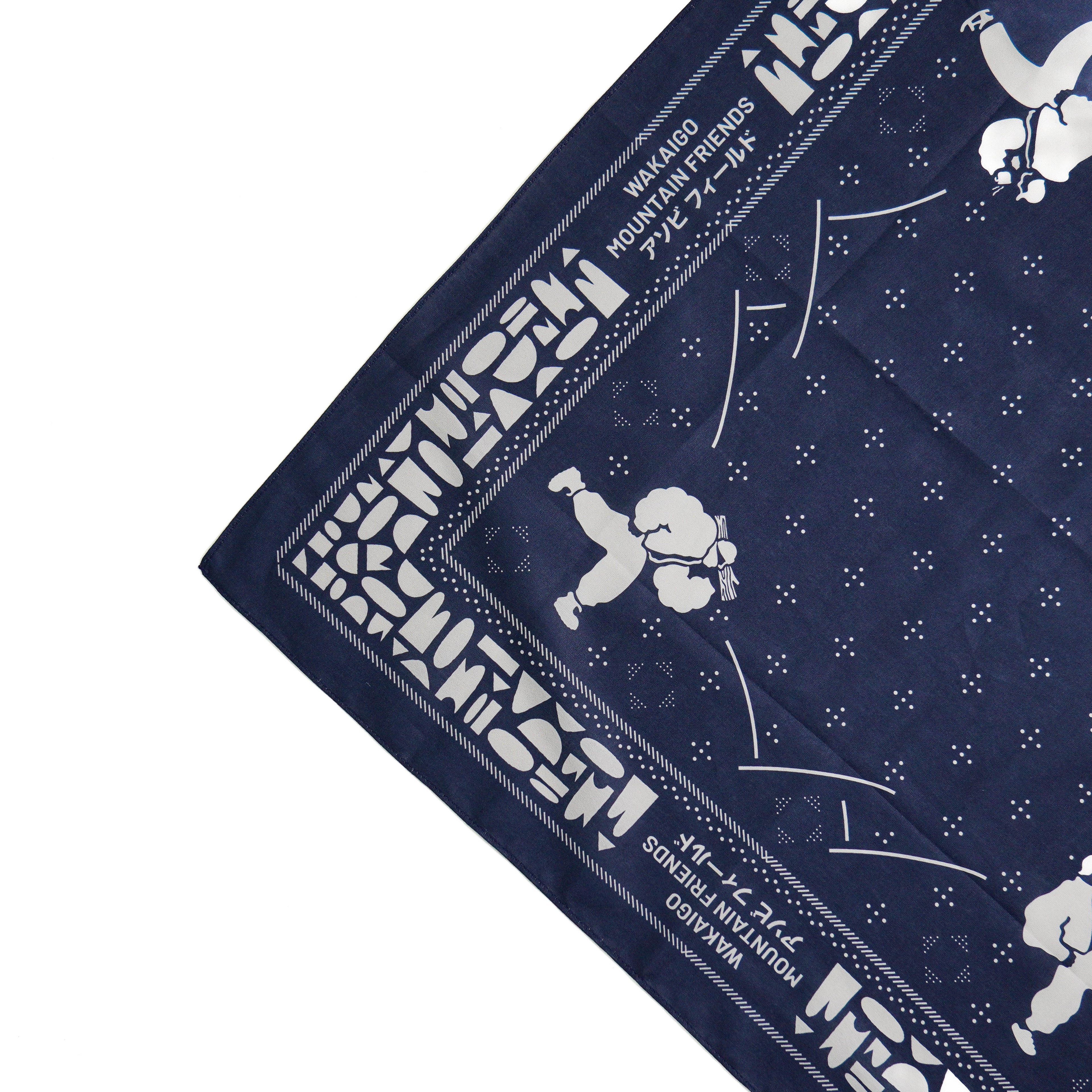 WAKAIGO X MOUNTAIN FRIENDS (MF) Bandana Scarf