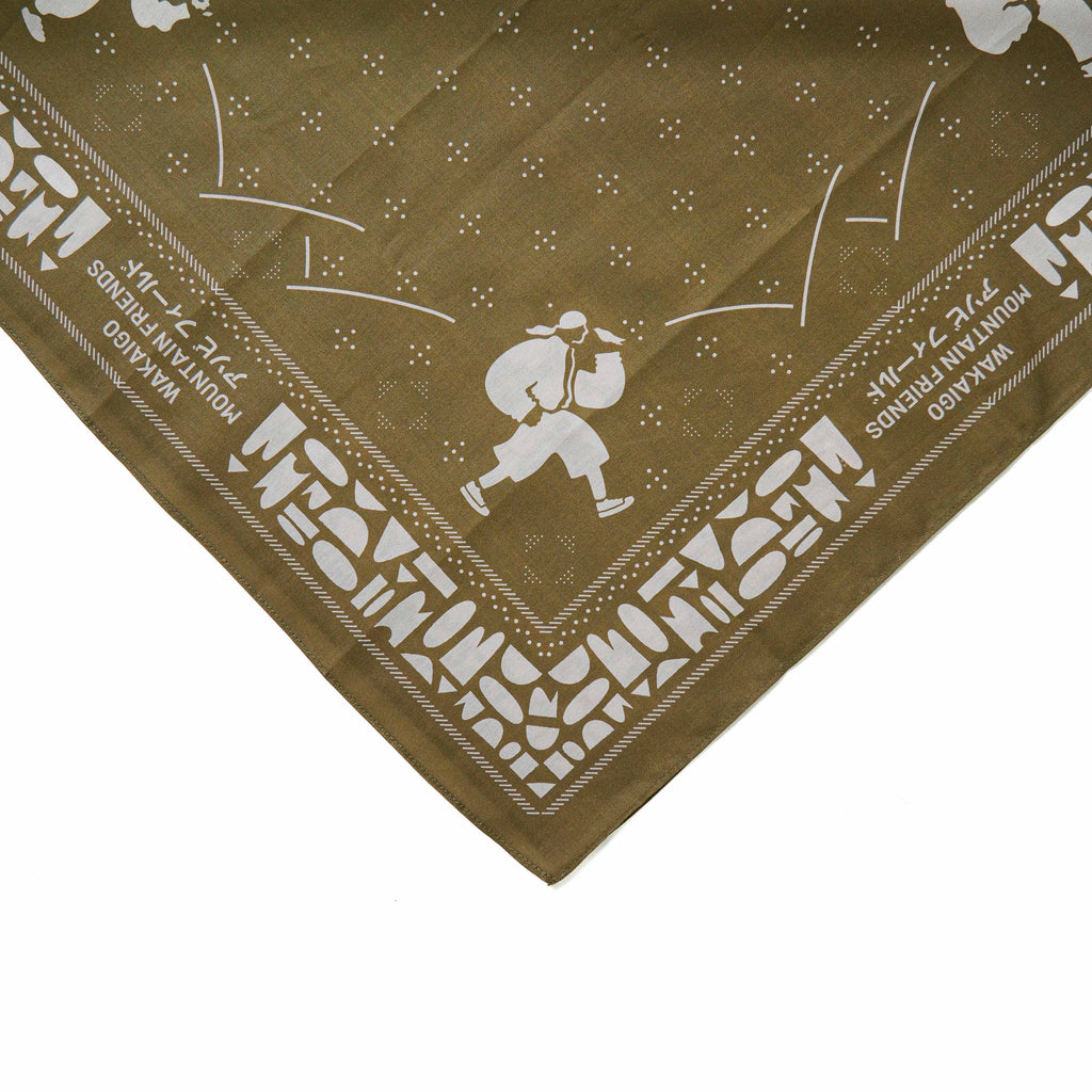 WAKAIGO X MOUNTAIN FRIENDS (MF) Bandana Scarf