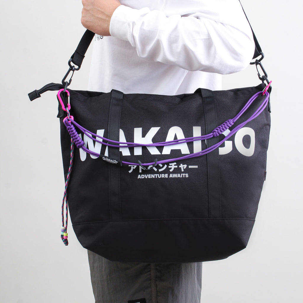 WakaiGo - WKG Totew Bag Black Sling Bag Unisex