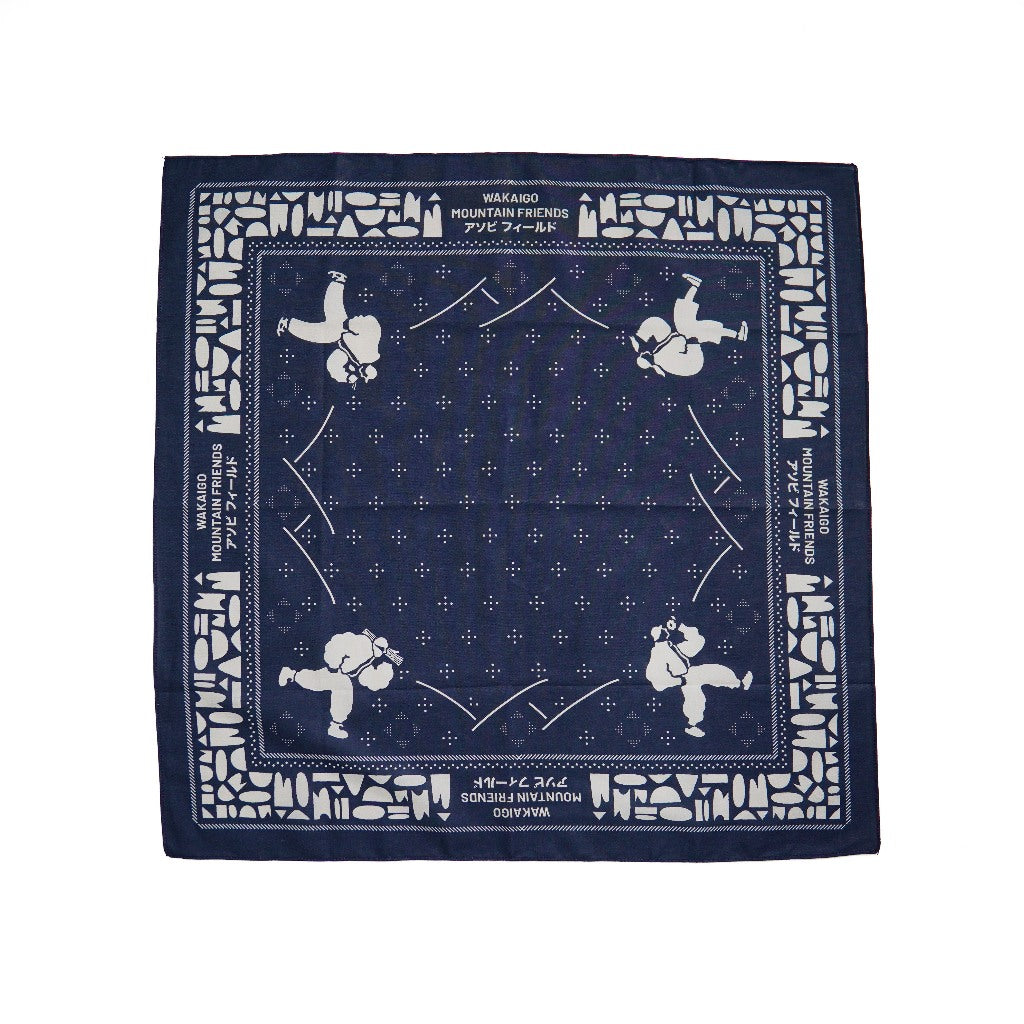 WAKAIGO X MOUNTAIN FRIENDS (MF) Bandana Scarf
