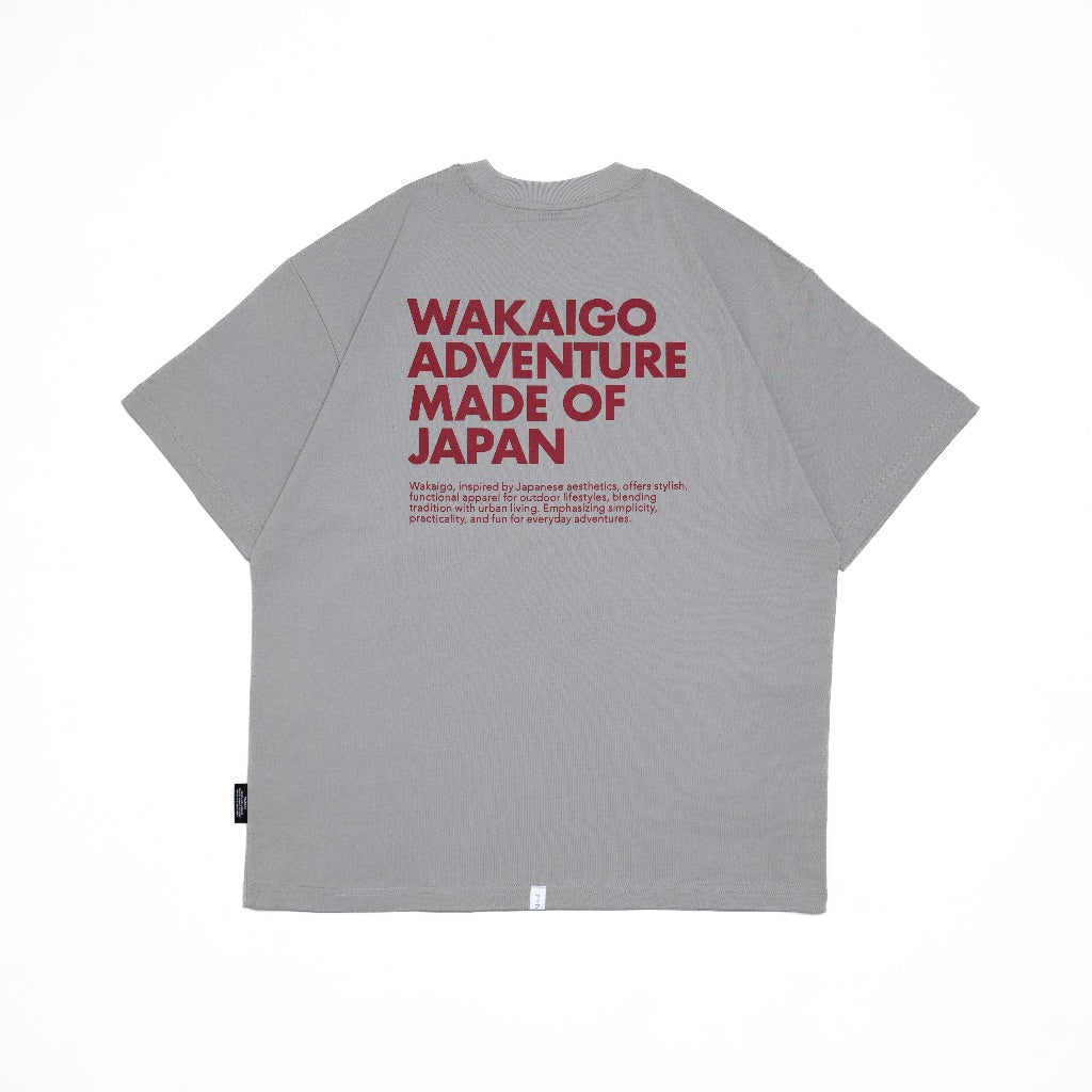 WakaiGo WKGO JP ADVT TEES T-Shirt Kaos Oversize