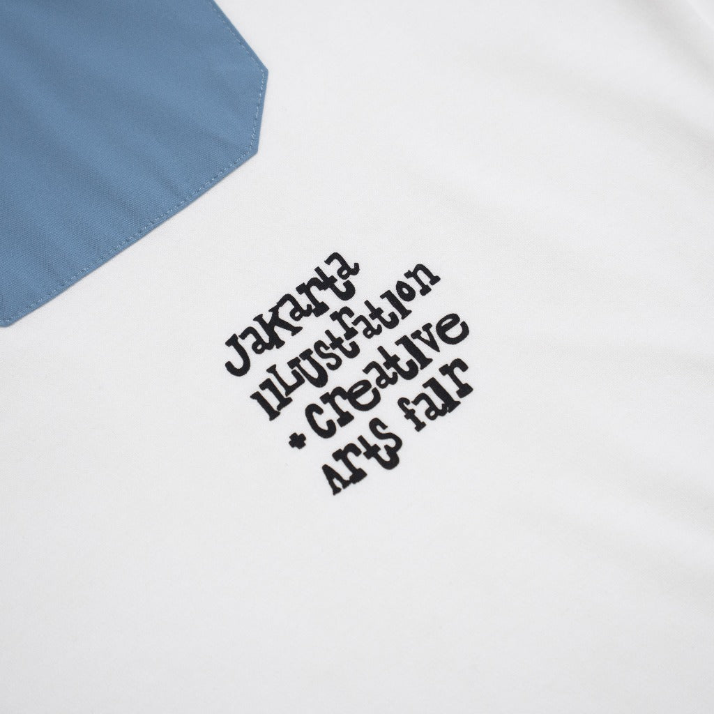 WAKAIGO X JICAF CHIEF POCKET TEES T-SHIRT
