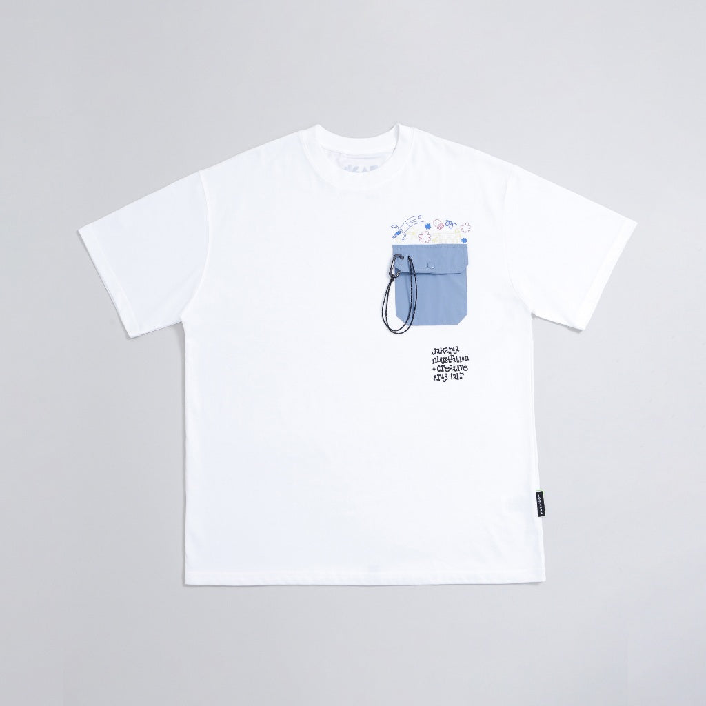 WAKAIGO X JICAF CHIEF POCKET TEES T-SHIRT